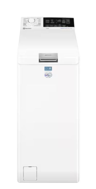 Electrolux 700 Lavatrice a Carica Dall'alto, 7 kg, EW7T337A, Classe A, Tecnologia SteamCare e Tecnologia SensiCare, Display LED con Touch Control, Giri 1251, 600x400x890 mm, Bianco