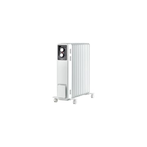 EWT Oeko-Radiator NOC Eco 25 M, 2500W, Ohne ÖL. Frostschutz, Kippschutz, branco (100402)