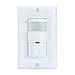 Intermatic iOS-DOV-WH Commercial Grade in-Wall PIR Occupancy/Vacancy Sensor - 180º Coverage, Adjustable Ambient Light Sensor - White, Energy-Efficient Automation, Zero-Crossing Technology