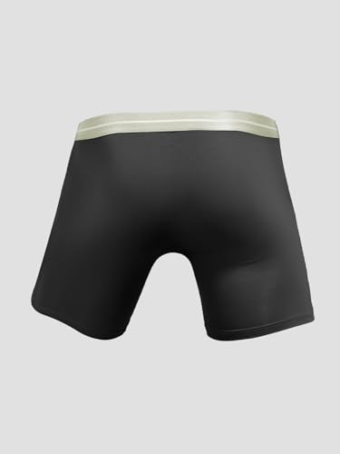 AORGSVI Men's Underwear Boxer Briefs 5-Pack, Modal Breathable Underwear, Moisture-Wicking, Regular Leg4