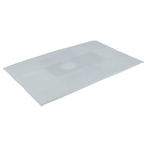vhbw 10x Staubbeutel kompatibel mit Fakir S 200, S 200 electronic, S 250 Staubsauger - Mikrovlies, 29cm x 17,9cm Weiß
