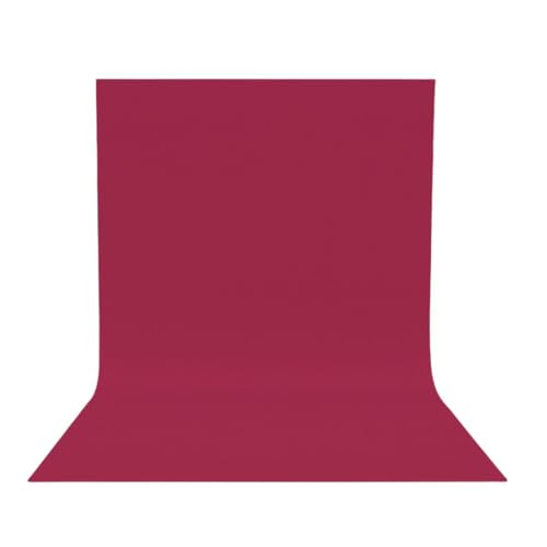 Image of SMILEDRIVE Photography Background Sheets, 60 x 120 cm, Maroon | Backdrop Sheets, Waterproof, Wrinklefree, PVC Material