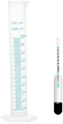 Medigold Milk Lactometer for checking Milk Purity with in a Minute Test Kit (1Unit Lactometer with 100ML Jar)