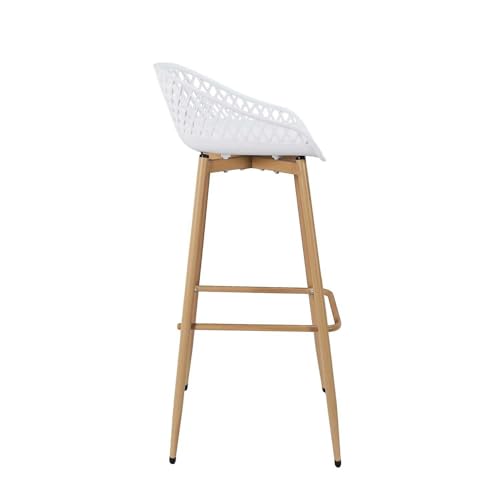 Tabourets de bar Malaga confortables pour optimiser vos repas hauts