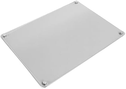Fridge Dry Erase Board, Scratch Resistant Reusable Magnetic Whiteboard for Alzheimer Patients (Blank Board)