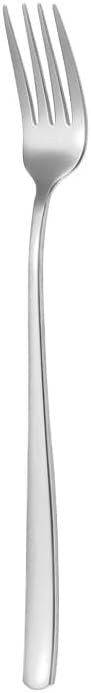 Silverware Flatware Set, 1/4/6/8/10 Pieces 304 Stainless Steel Forks Household Long Handle Fork Korean Style(8Pcs)