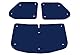 Fensterrollo-Set Kombatibel Mit VW T4 Transporter (1990-2003)(Frontset) Rückseite einfärben Gelb, Reversibel und Thermisch