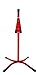 Produktbild Feuerlöscher Ständer Halter gerade Rohrstahl in rot mit X - Fuß (rot mit X-Fuß)