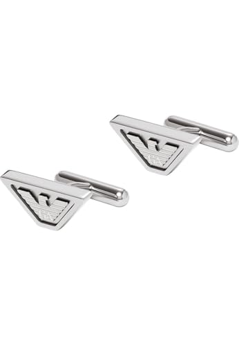 Emporio Armani - Emporio Armani Men's Stainless steel Cufflinks - -17%