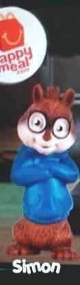 McDonalds Happy Meal Alvin and The Chipmunks The Squeakquel Simon Toy #5 2010