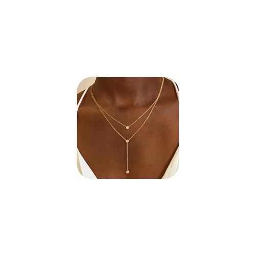 Fimhut Lariat S[hlbNX p iȃOlbNX 14KS[hbL Y^lbNX gfBȃC[ho[ y[p[Nbv N r[Y`F[lbNX VvȃS[hWG[ p Mtg, ^J, 