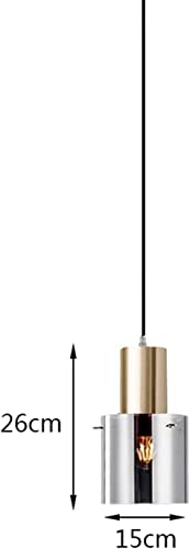 Candelabro americano retro E27 para ambientes de sala de estar 4