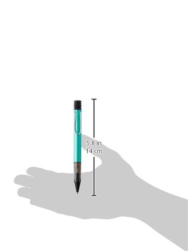 Lamy Al-Star Penna A Sfera, Colore Verde (L232), Corpo In Alluminio Leggero, Clip A Molla, Ricarica M62, Made In Germany