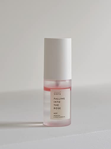 Sioris Falling Into The Rose Mist Mini 3In1 Multi-Care Mist Toner+Mist+Serum For Hydration And Oil Balance Certified By Cosmos Organic And Vegan Korean Skincare Gift #TOP1
