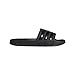 adidas Unisex Shower Slide Sandal, Core Black/Core Black/Core Black, 10 US Men