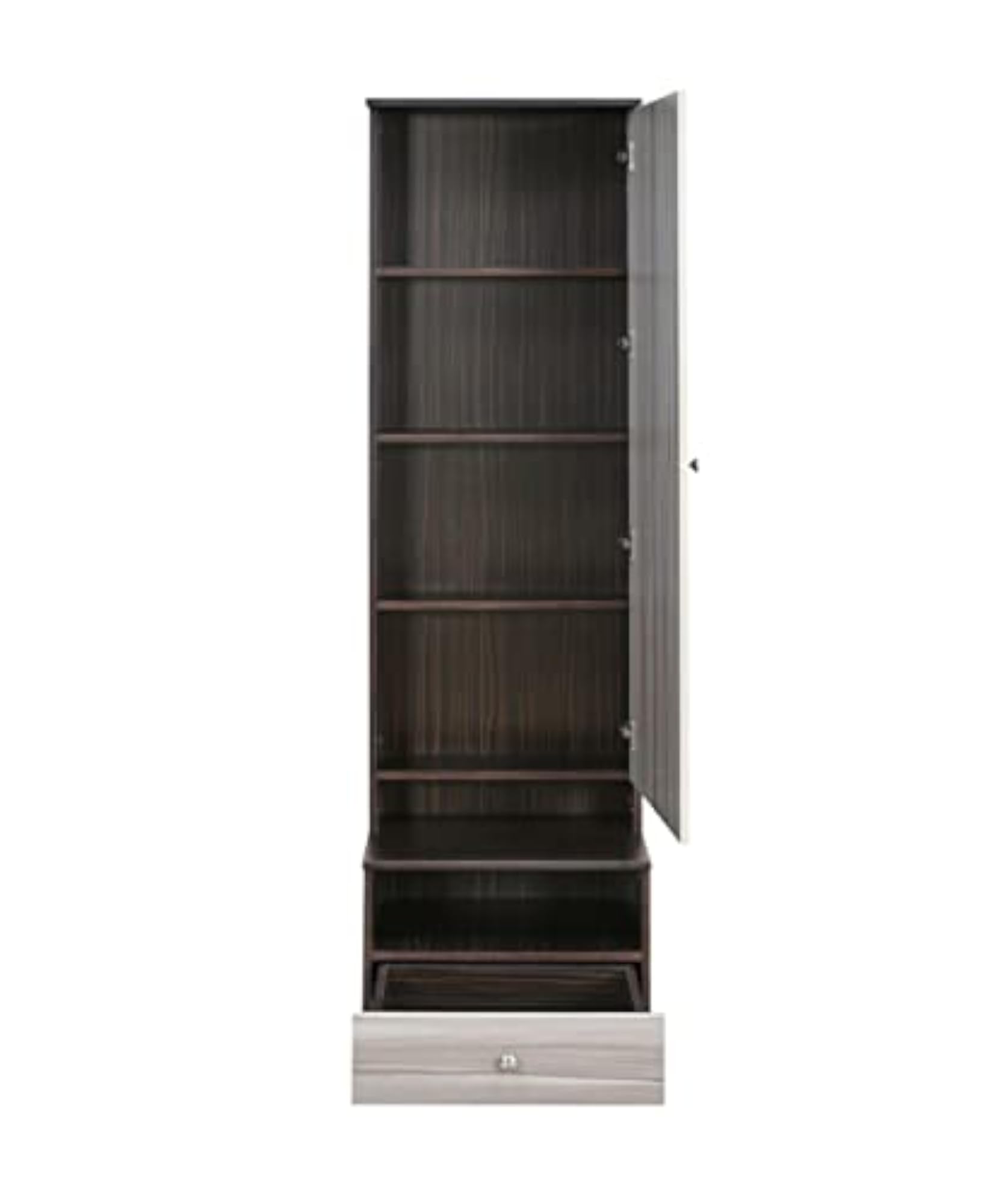Dressing Table with Mirror and Shelves/Drawer and Storage