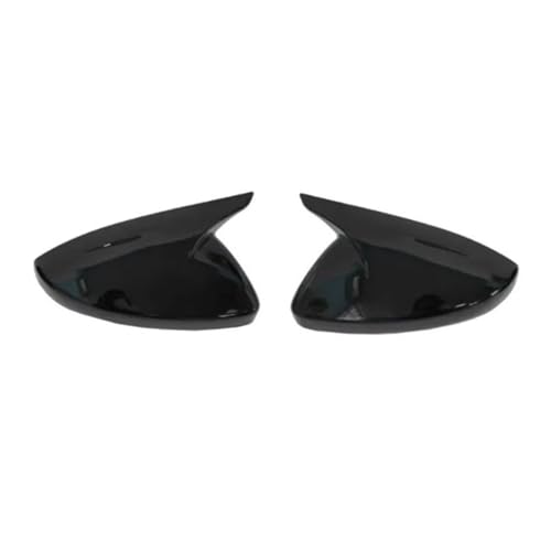 Enjoliveur de rétroviseur extérieur haut de gamme noir brillant pour Peugeot