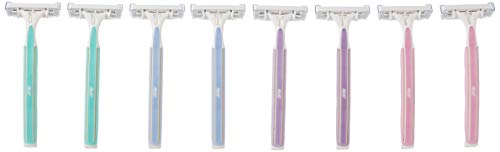 Bic Silky Touch 3 Women’s Disposable Razor, Assorted, 8 Count #TOP1