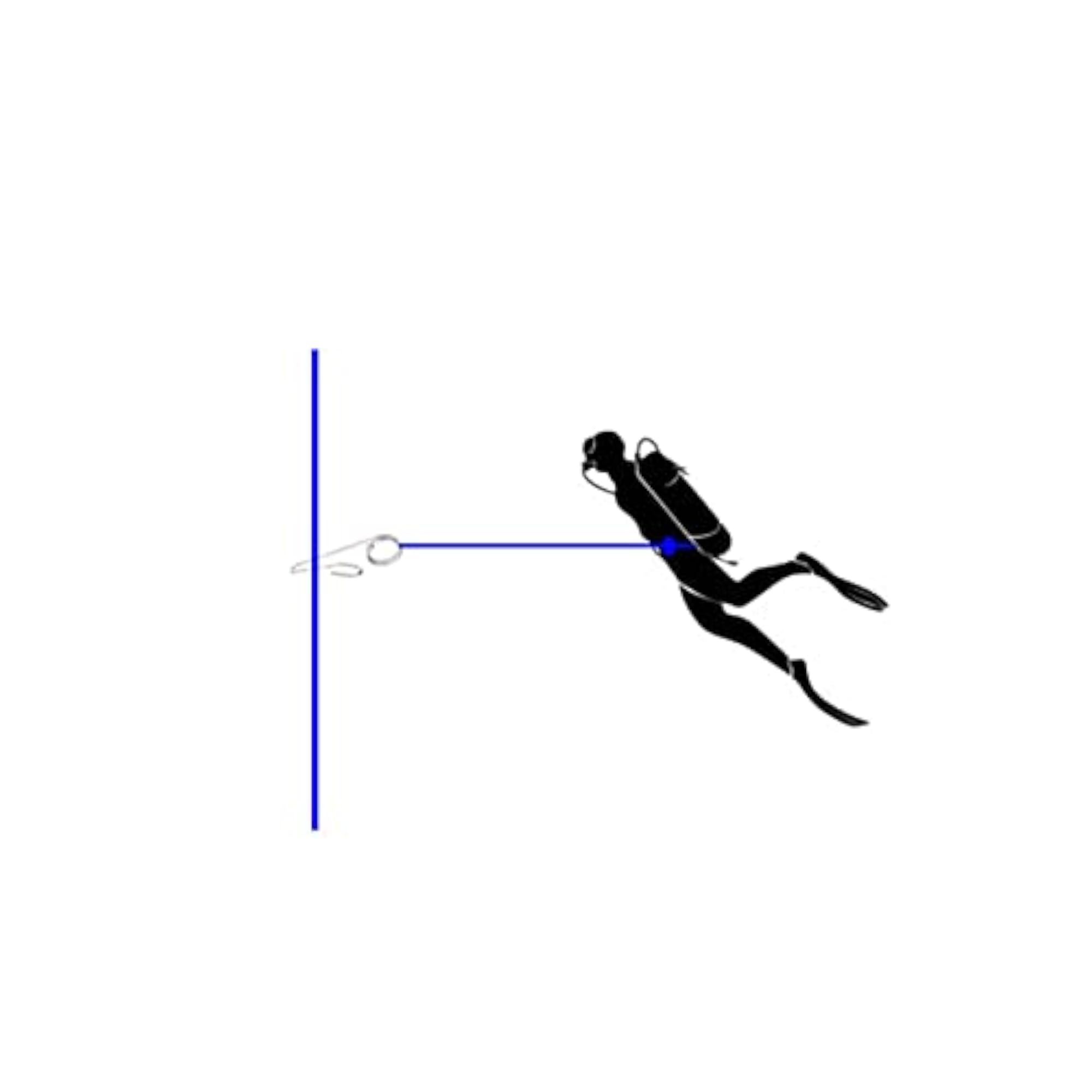 Dive Lines Hook with Stop Dive Equipment