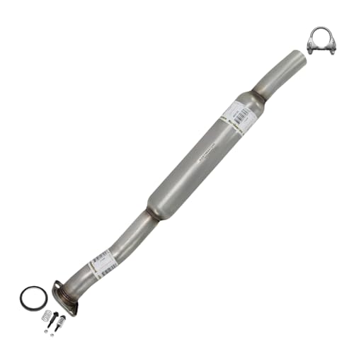 Exhaust Resonator Compatible for 2009-2013 Subaru Forester 2.5L | Stainless Steel | Northeastern Exhaust | Free Gasket, Clamp, and Bolt Kit Included | Automotive Replacement Part | Dual Exhaust