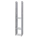Produktbild Gartenpirat 1 Stück H-Anker 91x600 mm feuerverzinkt Pfostenträger für Pfosten 9x9 cm