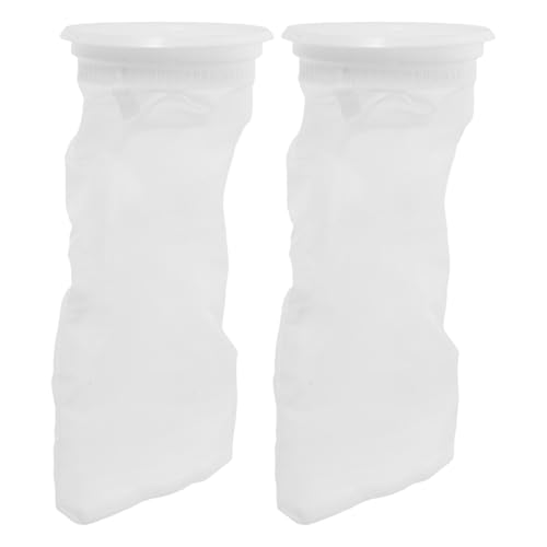 MOTHNUR 2 Pièces Filtre pour Tonneau Pluie avec Couvercle IBC Nylon Réutilisable Écran de Filtration pour Réservoir Eau et Cuve Industrielle