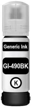 GI-490 Black Ink Cartridge for G1400, G2400, G3400 series Printers - Compatible