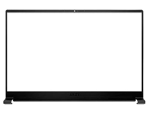 Façade avant PC portable MSI PS63 Modern 8MO 8RD 8SC contour écran 15.6" noir