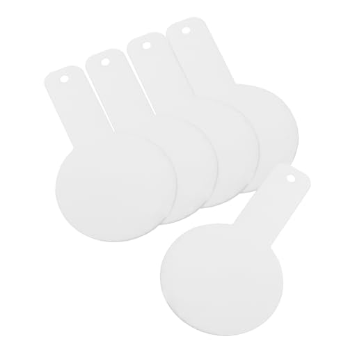 ibasenice Archery Training Targets 5pcs Iron Targets Small Game Shooting for Practice