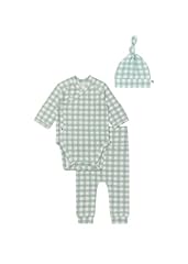 Sage Gingham With Hat