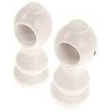 Adaptés à de nombreux styles de rideaux : ces supports de tringle à rideaux en bois conviennent à différents types de rideaux et de tailles de fenêtres, des voilages légers aux rideaux occultants robustes