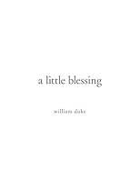 A Little Blessing 1514401770 Book Cover