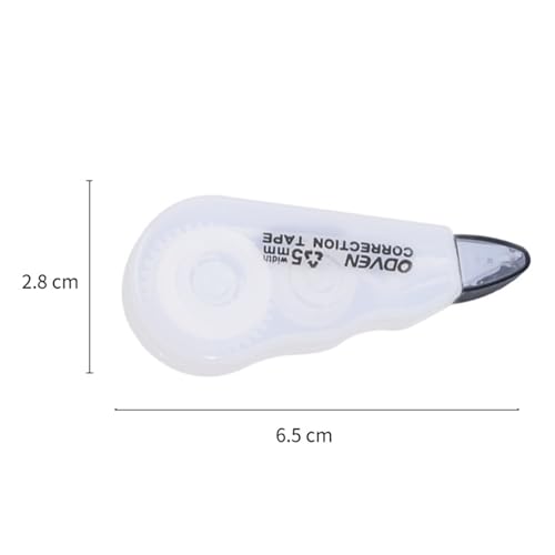 jyibinee 6Pcs/Set Correction Soft Grip Smooth Operation Plastic Cream Color School Supplies Correction - Thumbnail 7
