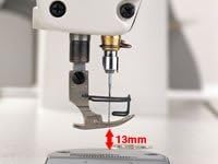 Miniatura 4 de Juki DDL8700 Máquina de coser de punto de bloqueo recto industrial (solo cabeza) sin mesa y motor