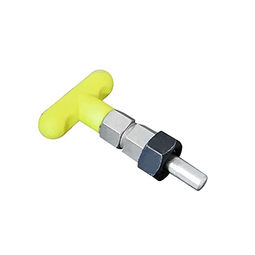 Mount Hood Gym Machine T Shape Spring Cature Plunger, 8mm Pin Noob Lengths with Pull Knob Pin & Lock Nut (Pack of 2) (B095X2ST5P) Amazon Price History, Amazon Price Tracker