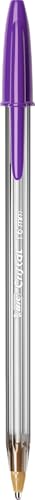 BIC Cristal Multicolour Stylos Bille Pointe Large 1 6 mm Écriture Vive et Colorée Couleurs Assorties Boîte de - vue 3