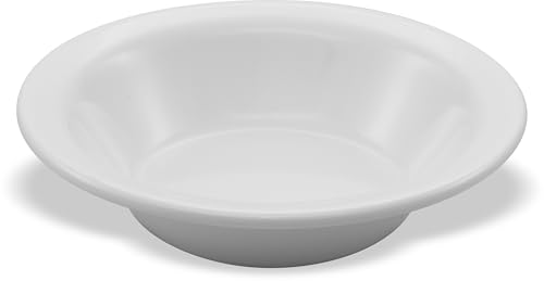 Tazón Reutilizable de Melamina 5 Onzas Blanco miniatura 1