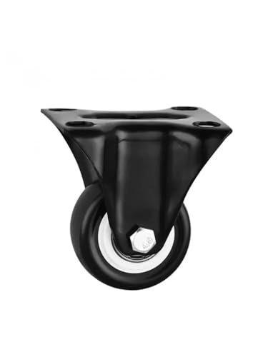 Roue fixe en diamant noir et or 40mm, l'élégance silencieuse pour vos meubles de salon