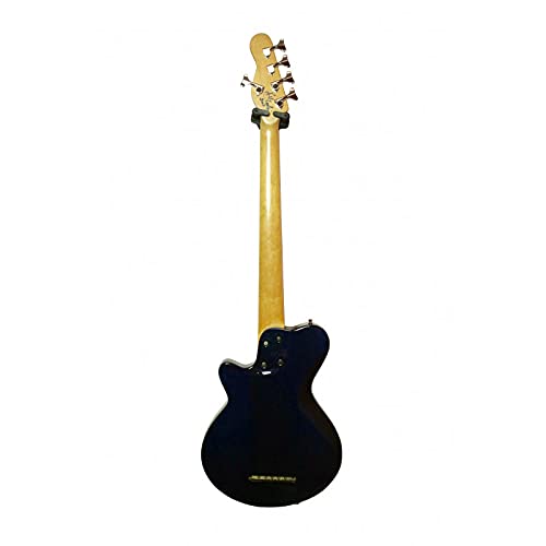 Godin SD5 Blue transparent – Basse électrique – Occasion - Les Beatles, Paul McCartney, John Lennon, RIngo Starr, George Harrison Godin SD5 Blue transparent - Basse électrique - Occasion – Image 3