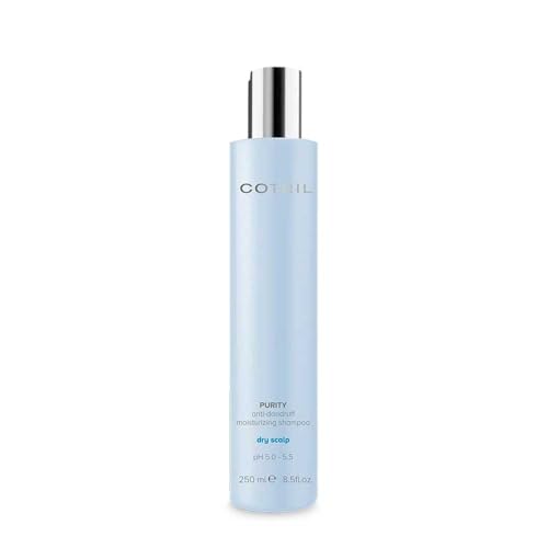 Shampooing anti-pellicule Cotril Scalp Care Purity pour apaiser les démangeaisons du cuir chevelu
