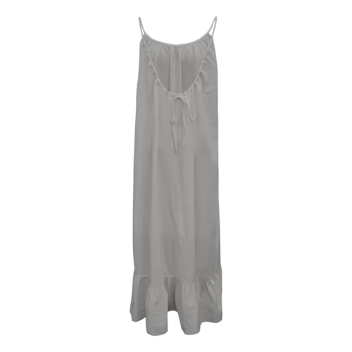 Robe d'été pour sortie d'été tendance et légère dos nu - 7