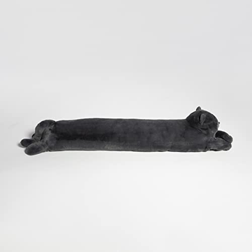 XIAOREN Home Lazy Blue Cat Langstreifenkissen Männer Und Frauen Schlafkissen Kissenkissen Home Sofa Taillenkissen 45 Zoll Cover