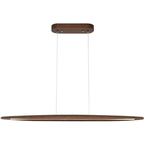 YISDESIGN 39" Wood Linear Pendant Light Cover