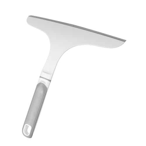 TINEASUR Herramienta de Limpieza de Vidrio escobillas de Goma para duchas escobilla de Goma para Ducha escobilla de Goma pequeña escobilla de Ducha para Puertas de Ducha páginas Light Grey