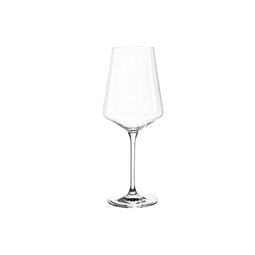 Leonardo Puccini Weißwein-Glas, 1 Stück, spülmaschinenfestes Wein-Glas, Weisswein-Kelch mit gezogenem Stiel, Weinglas, 560 ml, 069553
