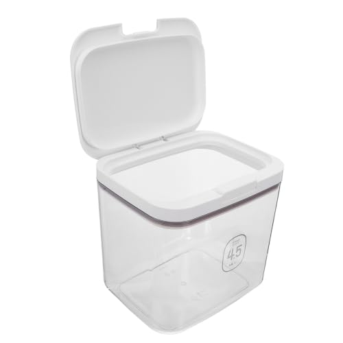 Contenedor de comida de mascotas de 4.5l hermético cuadrado para casa 2