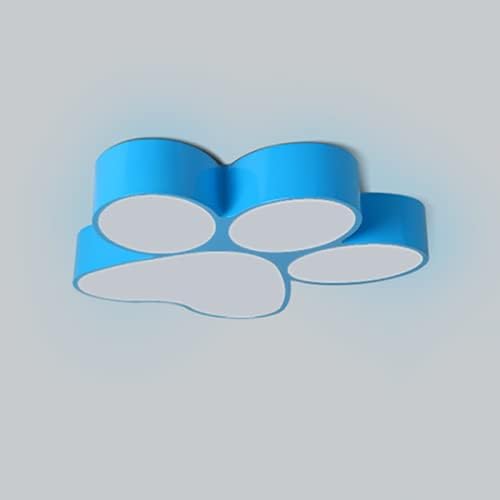 Miniatura 6 de LAKIQ Lámpara de techo empotrada para habitación de los niños, lámpara de techo LED con forma de huella de perro de dibujos animados, lámpara de