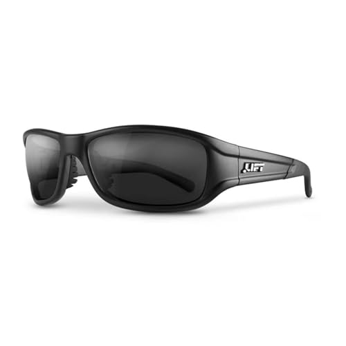 Lunettes de sécurité LIFT Safety EAS-14MKST noires mates à verres fumés pour chantiers