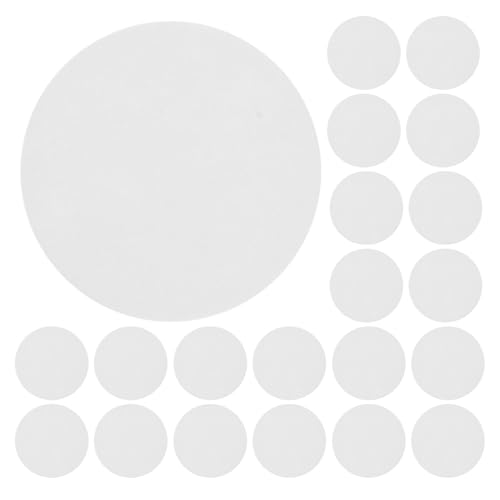 UTHCLO 24 Piezas Filtro para Acuario Tipo Disco para Cultivo de Setas, Almohadilla de Reemplazo para Sistema de Filtración Tubo