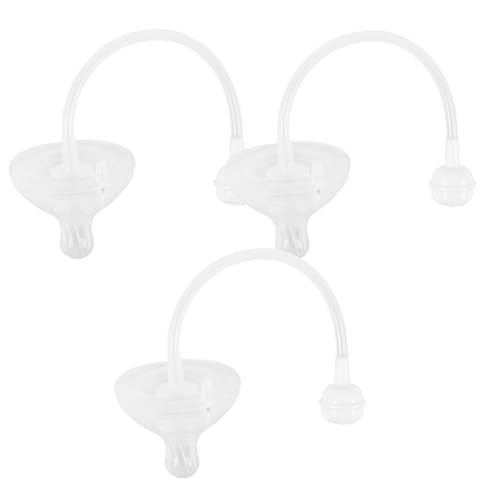 Milisten Weighted Straw Nipples for Baby Bottle Silicone Nipple Straw for Newborn